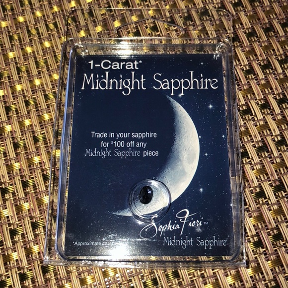 💙NIB 1-Carat Midnight Sapphire loose stone - Picture 1 of 3